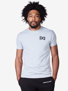 Grey NON Logo T-Shirt